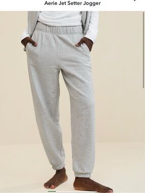 aerie Jet Setter Jogger Pants M